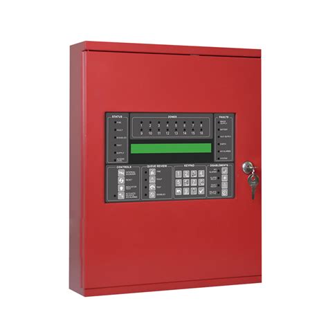 Fire Alarm Control Panel 8 Zones Lcd Display Numensthailand