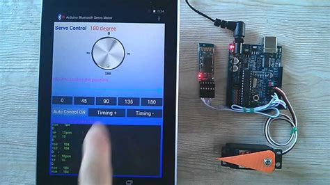 App Inventor Tutorial Arduino Android Bluetooth Servo Motor Control