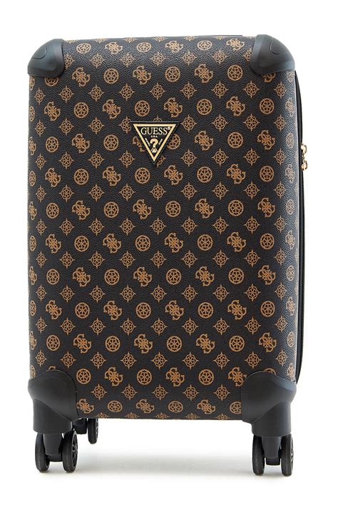 Чемодан женский GUESS (Полиуретан), цвет Коричневый. Артикул TWP745 ...