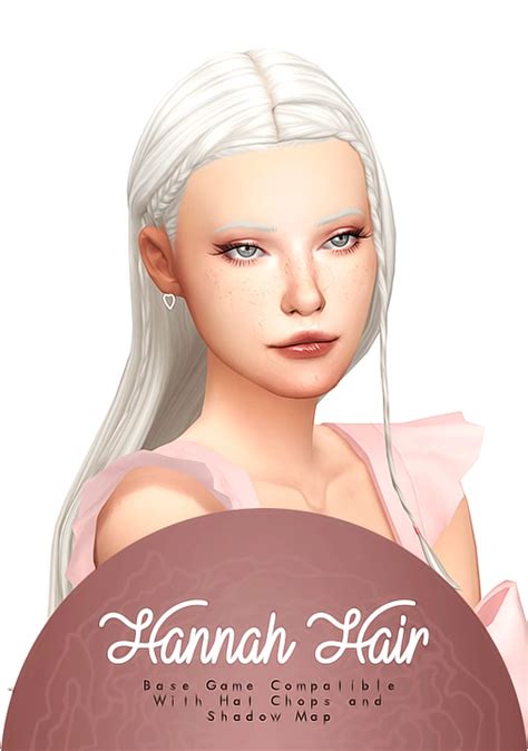 Hannah Hair Hairs Mysims Mods