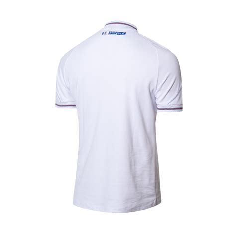 Polo shirt Macron UC Sampdoria Fanswear 2023 2024 White Fútbol Emotion