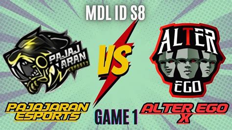 Pajajaran Esports Vs Alter Ego X Mdl Indonesia Season Game Youtube