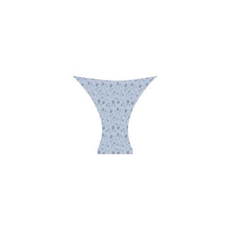 Blue Flowers Custom Bikini Swimsuit ID D