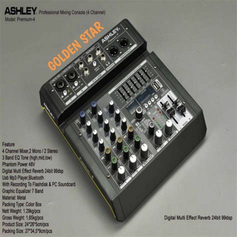 Jual Mixer Ashley Premium 4 Original Mixer Live Streaming Shopee