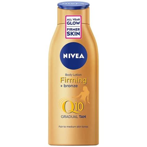 Nivea Q10 Firming Bronze losion za zatezanje kože i preplanuli ten