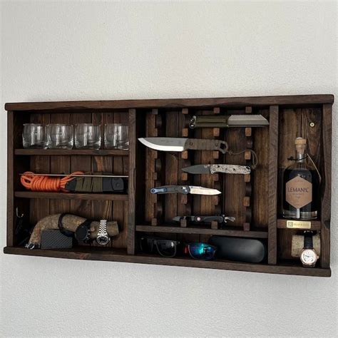 Shelving Unit Jewellery Organiser Watch Display Pocket Etsy UK