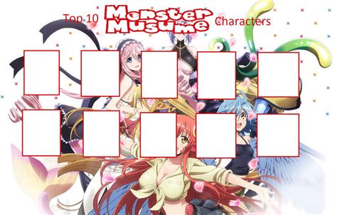 Top 10 Monster Musume Characters Meme by Usermicko2002 on DeviantArt