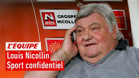 ARCHIVES Les confidences de Louis Nicollin sur son enfance sa santé