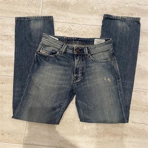 Diesel vintage straight leg jeans Kids size but fit... - Depop