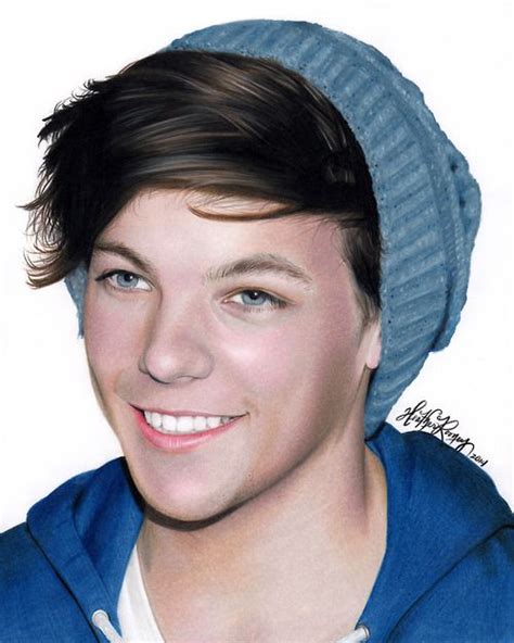 Colored Pencil Drawing Of Louis Tomlinson Heather Rooney Art Boy