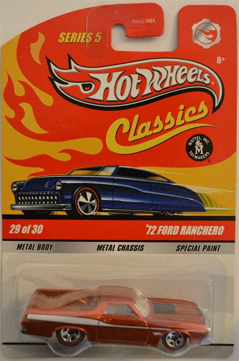 Hot Wheels Ford Ranchero Bronze Of Special Paint HW Classics Series Scale