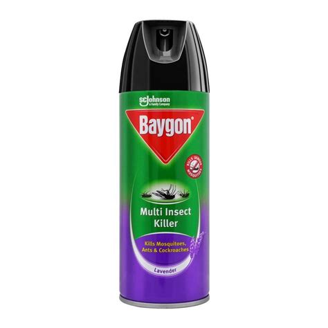 Baygon Spray Multi Insect Killer Lavender 300ml