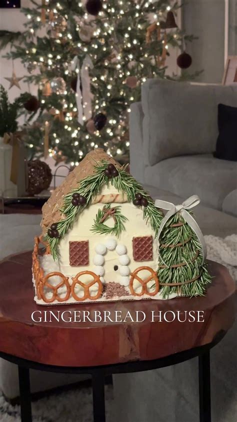 TikTok · Whitney Clark | Gingerbread house decorations, Easy ...