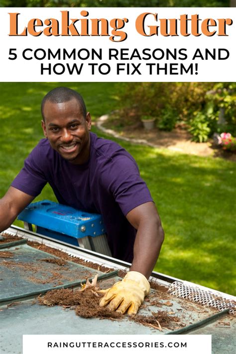 Leaking Gutters? 5 Common Reasons And How To Fix Them!