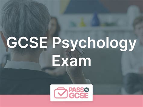 Gcse Psychology Exam Ofqual Regulated Pass My Gcse