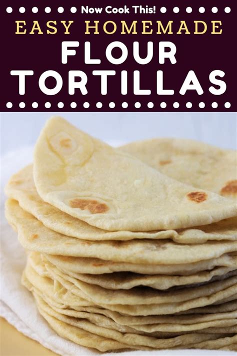 Easy Homemade Flour Tortillas Artofit