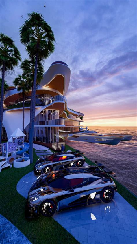 New $50 Million concept house design for Lionel Messi - Style with Glamour