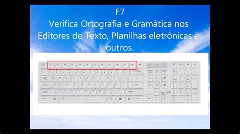Teclas De Funções F1 F2 F3 F4 F5 F7 F8 F9 F10 F11 F12 Pra Que Servem Youtube