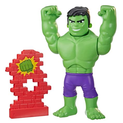 Buy Marvel Spidey and His Amazing Friends Power Smash Hulk Preschool ...