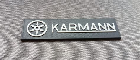 Karmann logo | 3D Classics