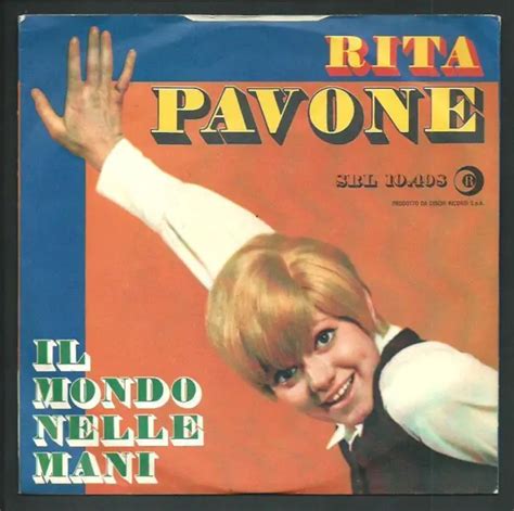 RITA PAVONE Il Mondo Nelle Mani Il Ballo Dell Orso Vinile 45 Giri