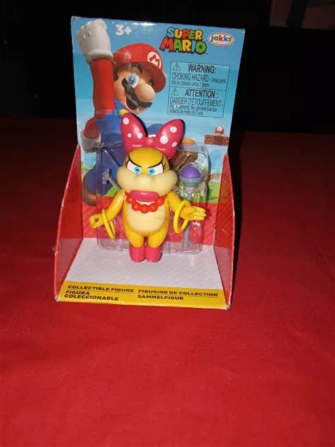 JAKKS PACIFIC SUPER Mario Wendy Koopa 2 5 Action Figure Koopaling