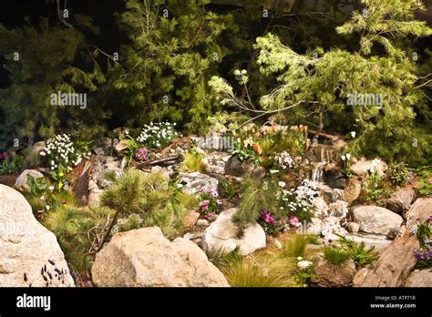 Home & Garden Show landscape Stock Photo - Alamy