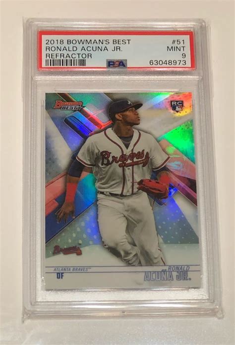 Yahoo Psa Topps Bowman S Best Ronald Acuna