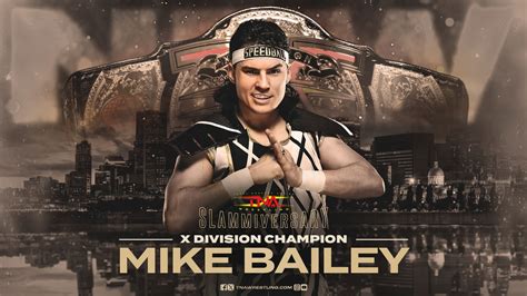 Speedball Mike Bailey Wins X Division Title At TNA Slammiversary