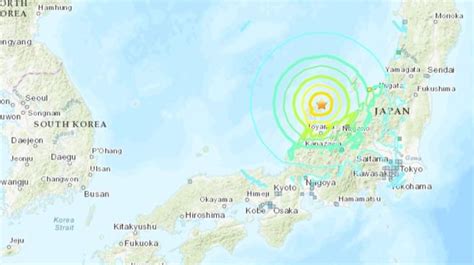 Giappone Terremoto Di Magnitudo Diramata Lallerta Tsunami