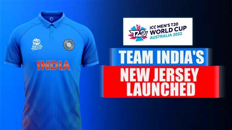 T20 World Cup 2022 Jersey Revealed Team India T20 WC Jersey YouTube