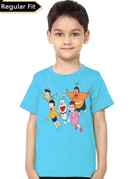 Doraemon Light Blue T Shirt Swag Shirts