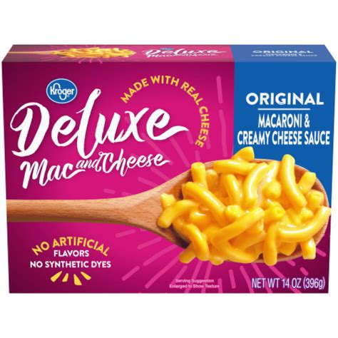 Kroger® Deluxe Original Macaroni And Cheese 14 Oz Kroger