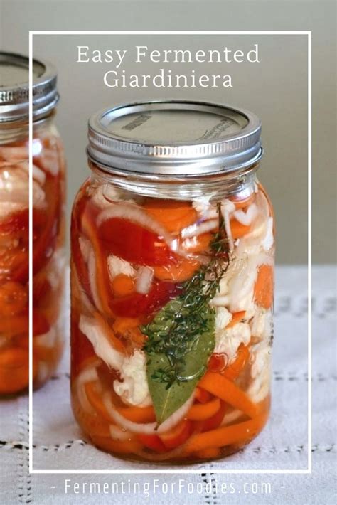 Fermented Giardiniera Italian Pickled Vegetables Artofit