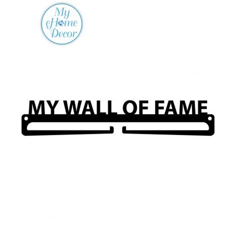 "My Wall of Fame" Medal Display Hanger Holder