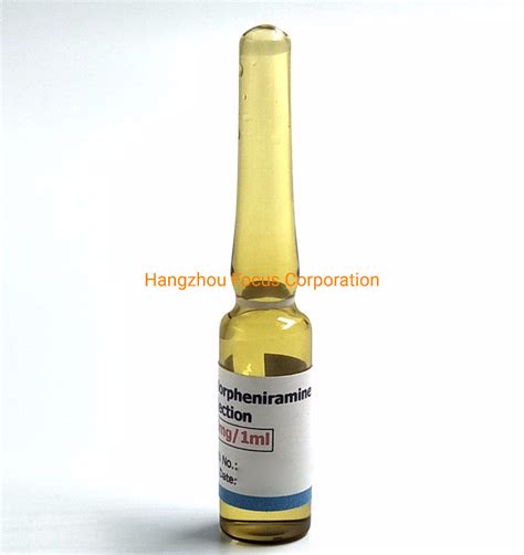 GMP High Quingity Chlorphenamine Maleate Inj Chlorphenamine Maleate