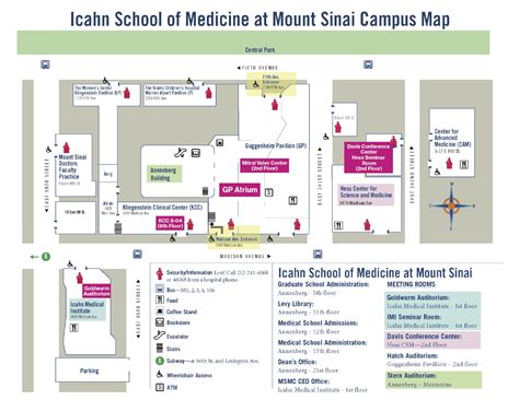 Sinai Hospital Campus Map - Freddy Bernardine