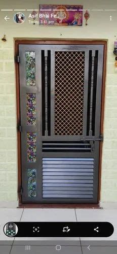 Paint Coated Mild Steel Balcony Grill Window At Rs Kg In Ahmedabad