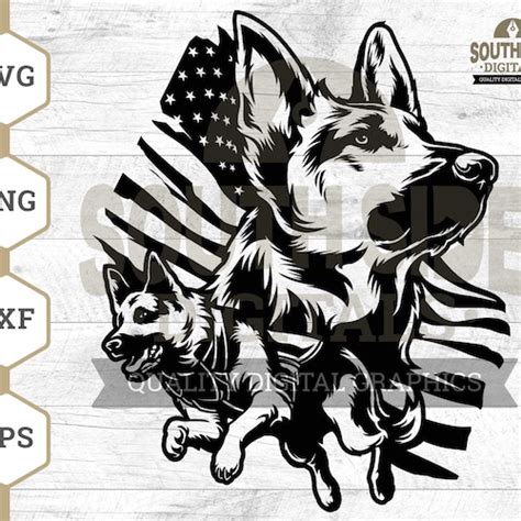 Attack Dog Svg K9 Dog Svg Bomb Sniffing Svg Soldier Dog Etsy