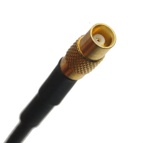 RF Cable BNC Female Nut Bulkhead To MCX Female RG174 6 10FT For GPS