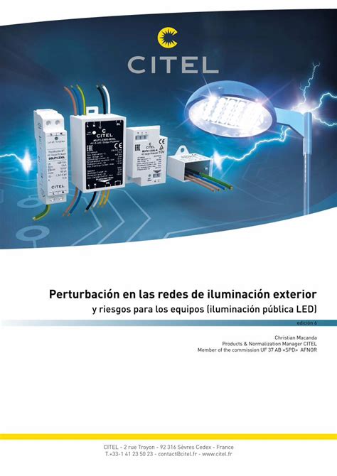 Pdf Perturbaci N En Las Redes De Iluminaci N Exterior Dokumen Tips