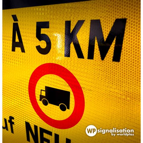 Panneau KD42b Déviation WP Signalisation