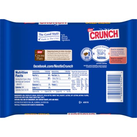 Nestle Crunch Bars Fun Size, 11 oz - Ralphs