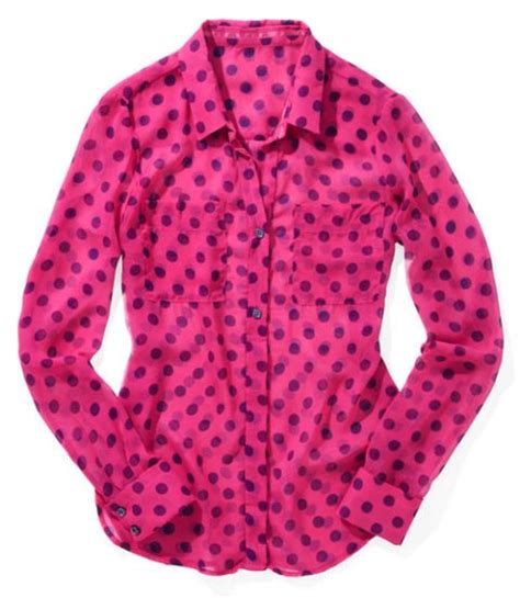 How To Wear Polka Dots Outfits With Polka Dot Blouse