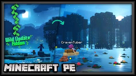 Minecraft 119 Swamp Biome Recreated In Mcpe Wild Update Addons