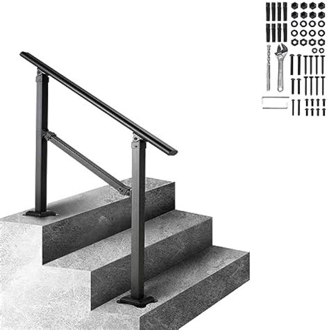 Vevor Stair Handrail Railing Ft Steps Handrails For Outdoor