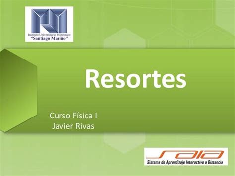 Resortesfuncion Clasificacion Y Tipos