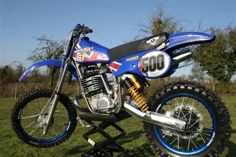 Great Looking Example Of A 1981 Maico 490 Personalized To Suit The