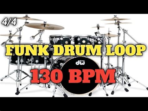 Funk Drum Loop Bpm Youtube