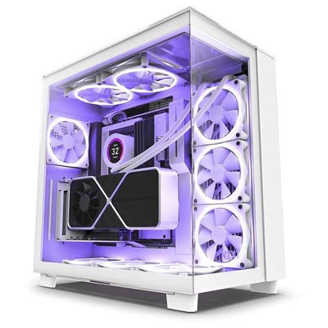 NZXT H9 Elite Edition ATX Mid Tower Case White